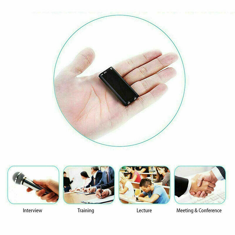 Avtoit | Mini Voice Recorder – Mini Audio Recorder – Mini Recording Device – Smallest Hidden Audio Recorder