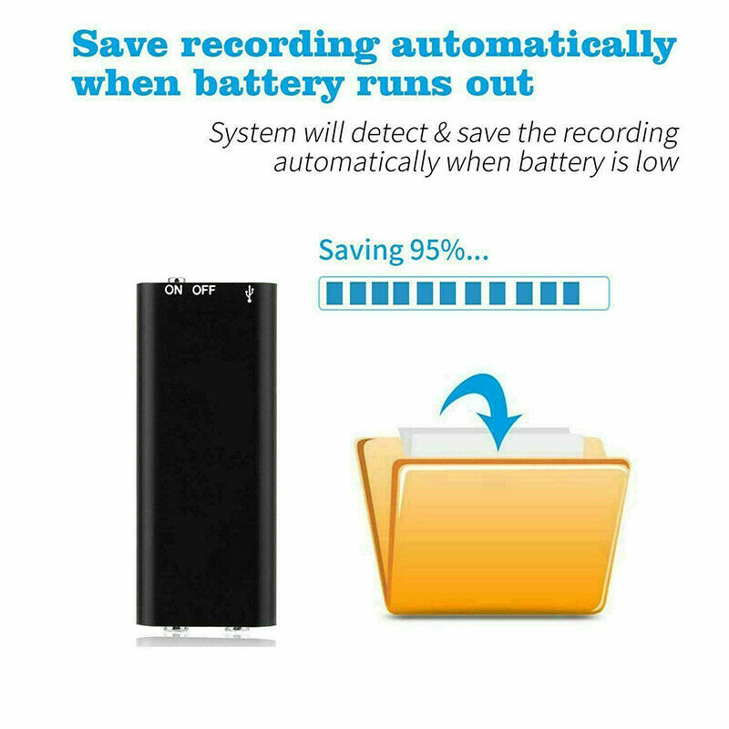Avtoit | Mini Voice Recorder – Mini Audio Recorder – Mini Recording Device – Smallest Hidden Audio Recorder