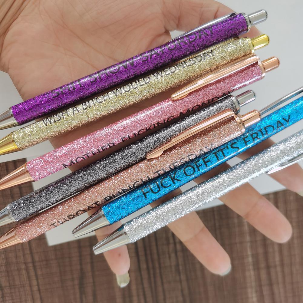 Avtoit | Swear Word Daily Pen Set (7cs* Funny Pens)
