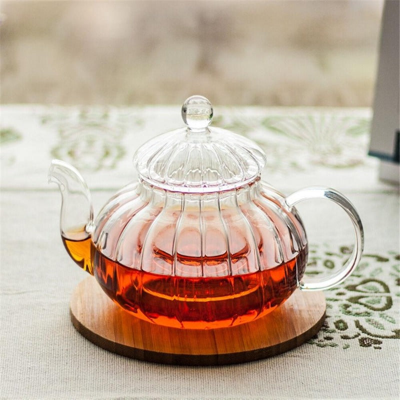 Avtoit | Crystal Clear Glass Teapot Set