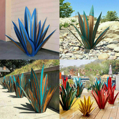 Avtoit | Eternal Agave – Handcrafted Rust-Proof Metal Garden Sculpture for Indoor & Outdoor Decor
