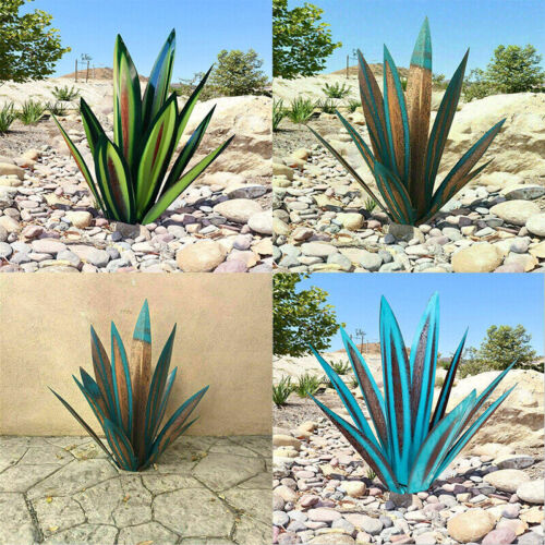 Avtoit | Eternal Agave – Handcrafted Rust-Proof Metal Garden Sculpture for Indoor & Outdoor Decor