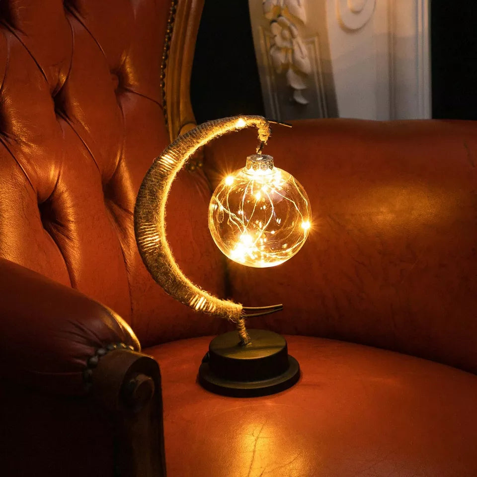 Avtoit | LED Lunar Lamp - Enchanted Moon Night Light for Bedroom, Nursery & Home Decor