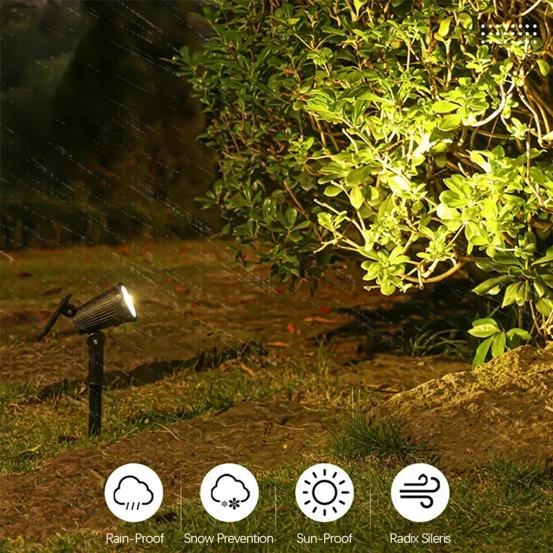 Avtoit | LED Solar Spotlight Lights for the Garden