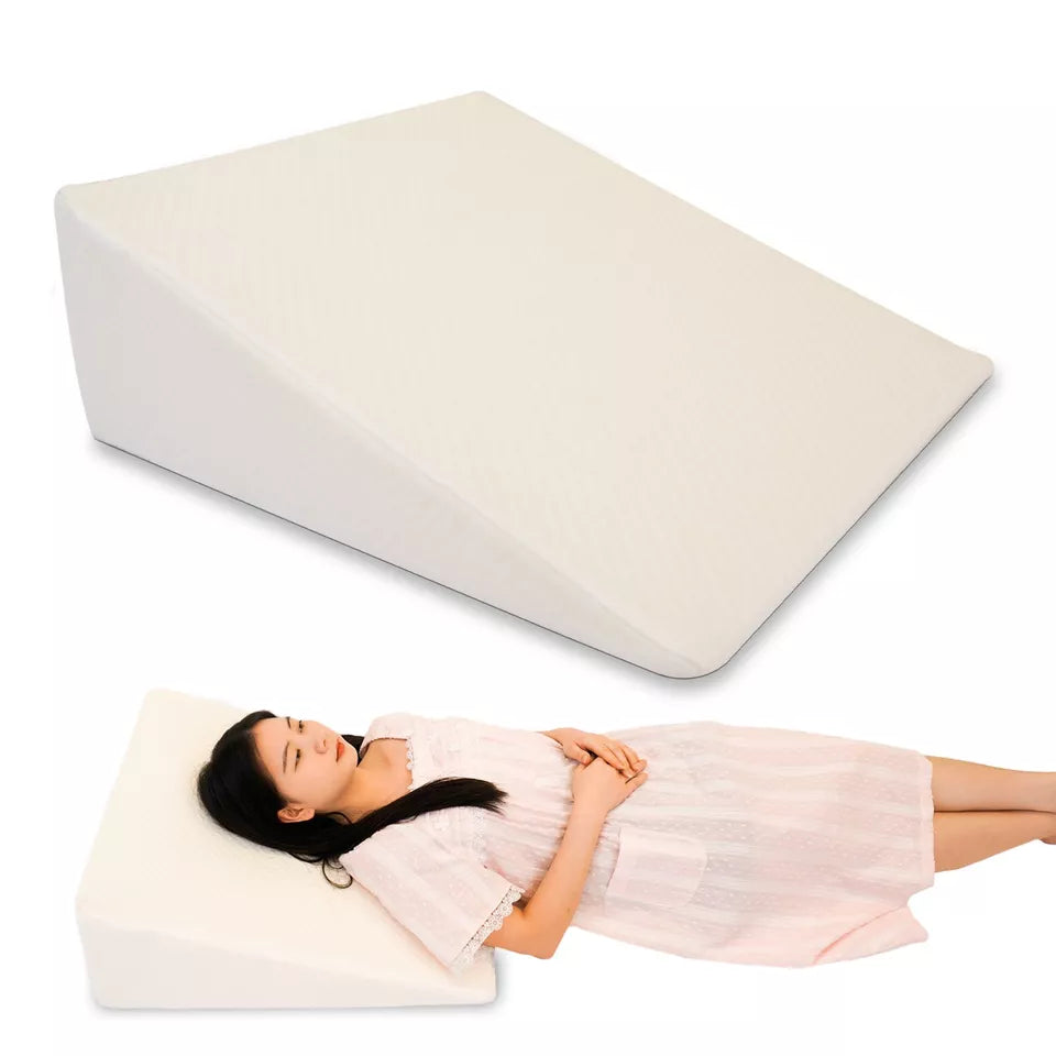Avtoit | Large Triangle Wedge Pillow | Adjustable Foam for Acid Reflux, Back Pain & Post-Surgery Recovery