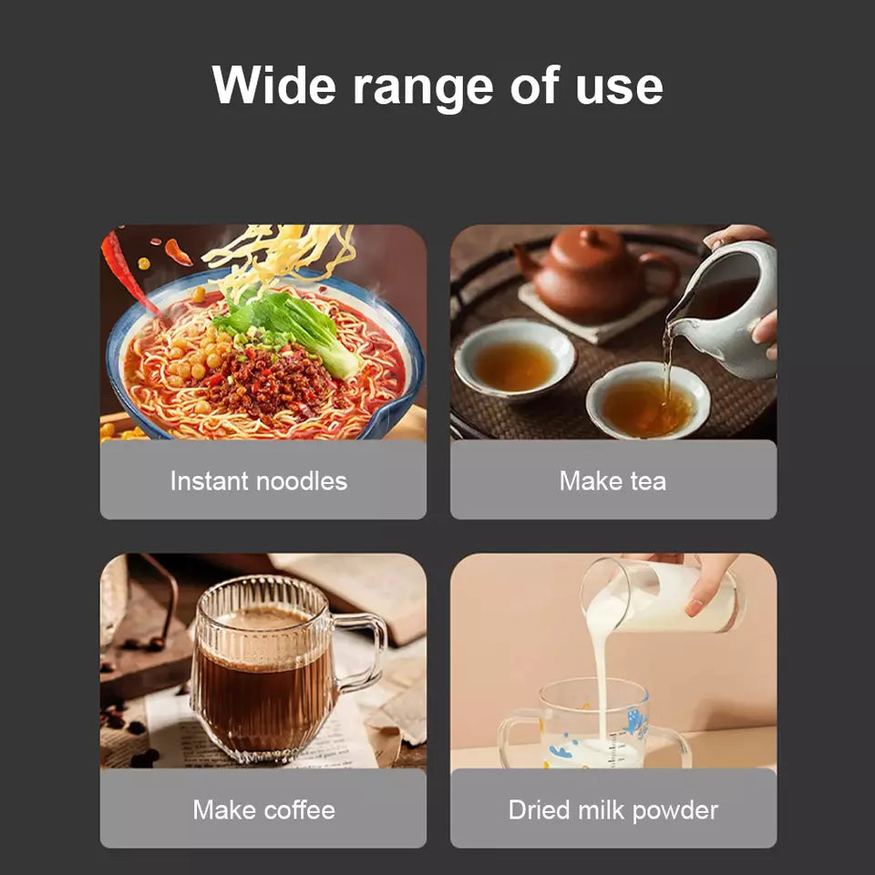 Avtoit | Electric Kettle | 1.8L, 3000W, Rapid Boil, Auto Shut-Off & Borosilicate Glass for Tea, Coffee & Instant Meals