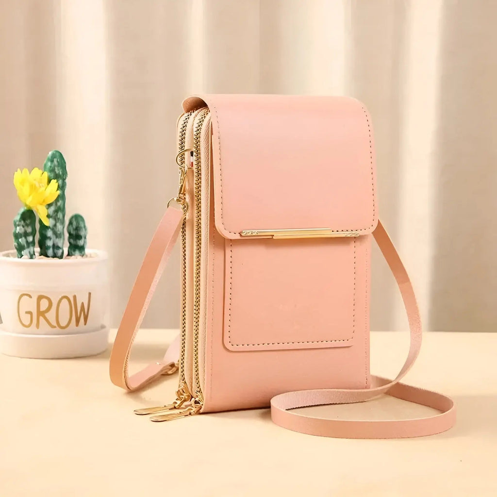 Avtoit | SafeTouch Shoulder Bag – Soft Leather with Anti-Theft Protection