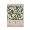 Avtoit | Sage Green Matisse Yayoi Kusama Exhibition Poster