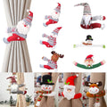 Avtoit | Santa & Elk Christmas Curtain Buckle – Festive Holiday Decor for a Merry Home