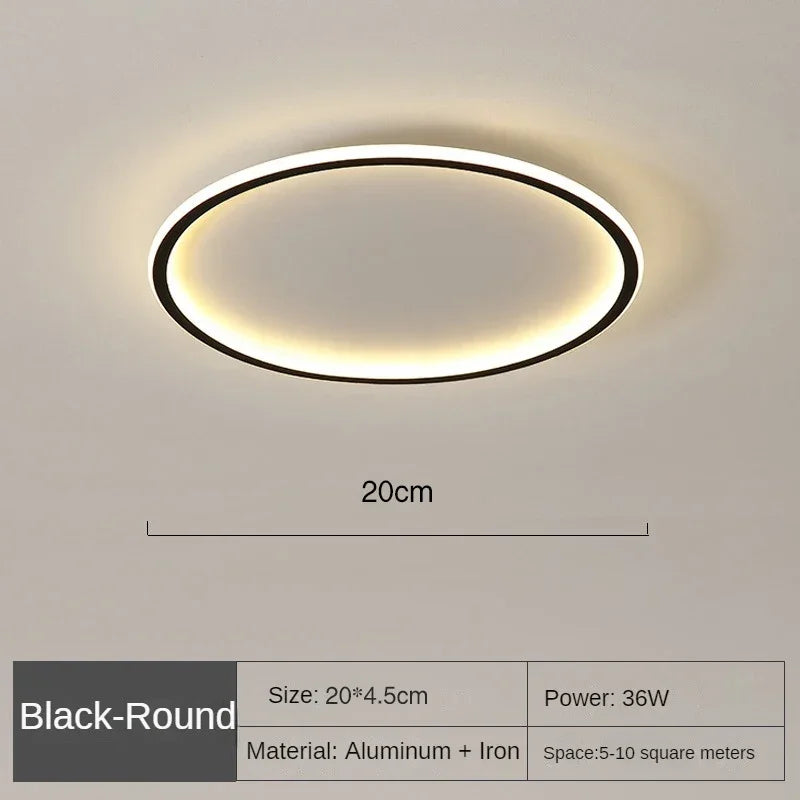 Avtoit | Scandinavian Round Ceiling Lamp - NordicGlow
