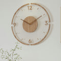 Avtoit | Scandinavian Style Wooden Wall Clock - WoodWave