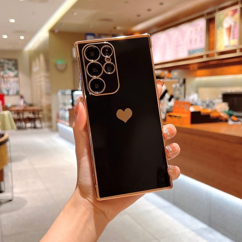 Avtoit | Samsung phone cases | Luxurious, shock-resistant, plated square case