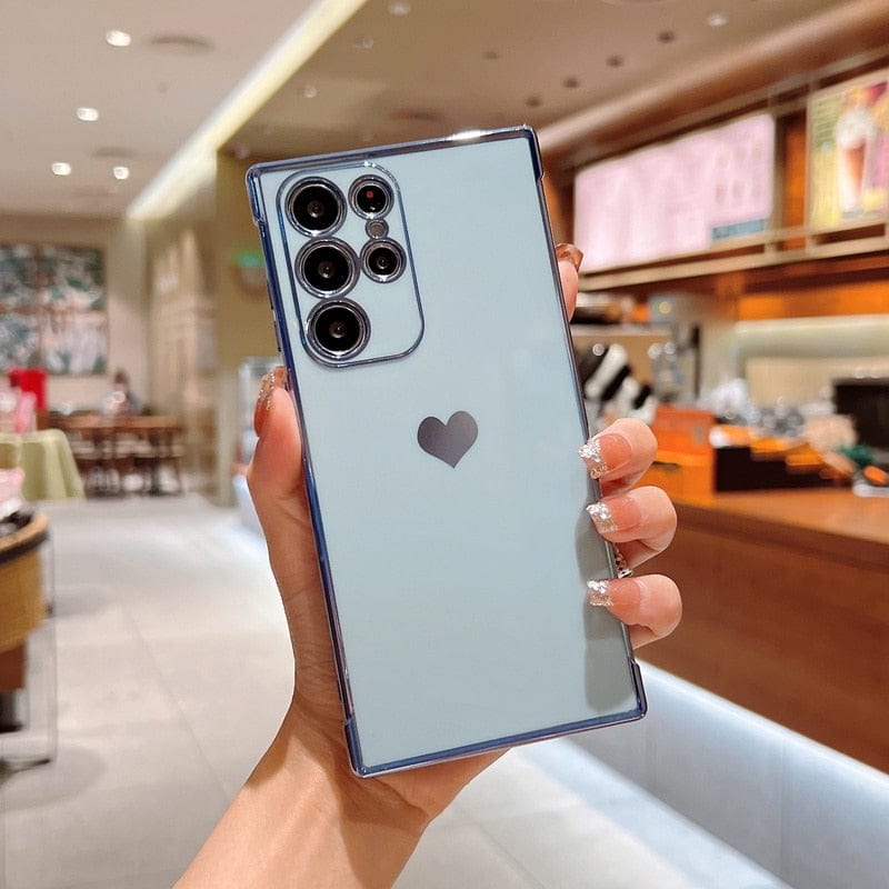 Avtoit | Samsung phone cases | Luxurious, shock-resistant, plated square case
