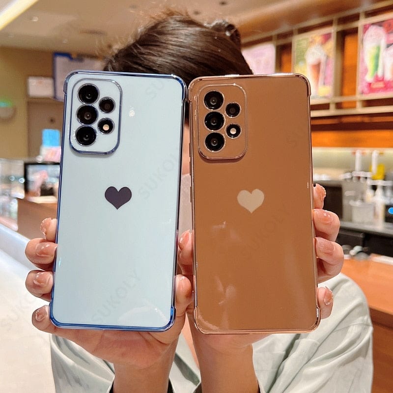 Avtoit | Samsung phone cases | Luxurious, shock-resistant, plated square case