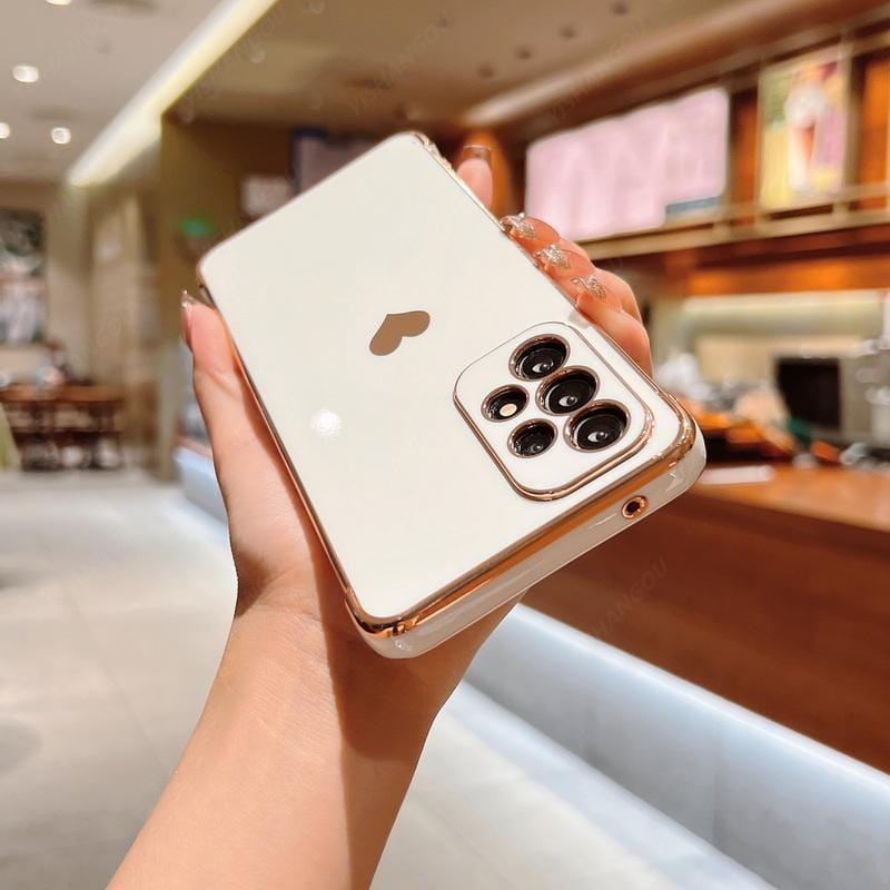 Avtoit | Samsung phone cases | Luxurious, shock-resistant, plated square case