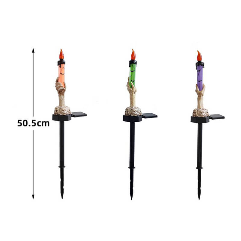 Avtoit | Best Gift*Solar Light Halloween Ghost Hand Candle Outdoor Floor Lamp