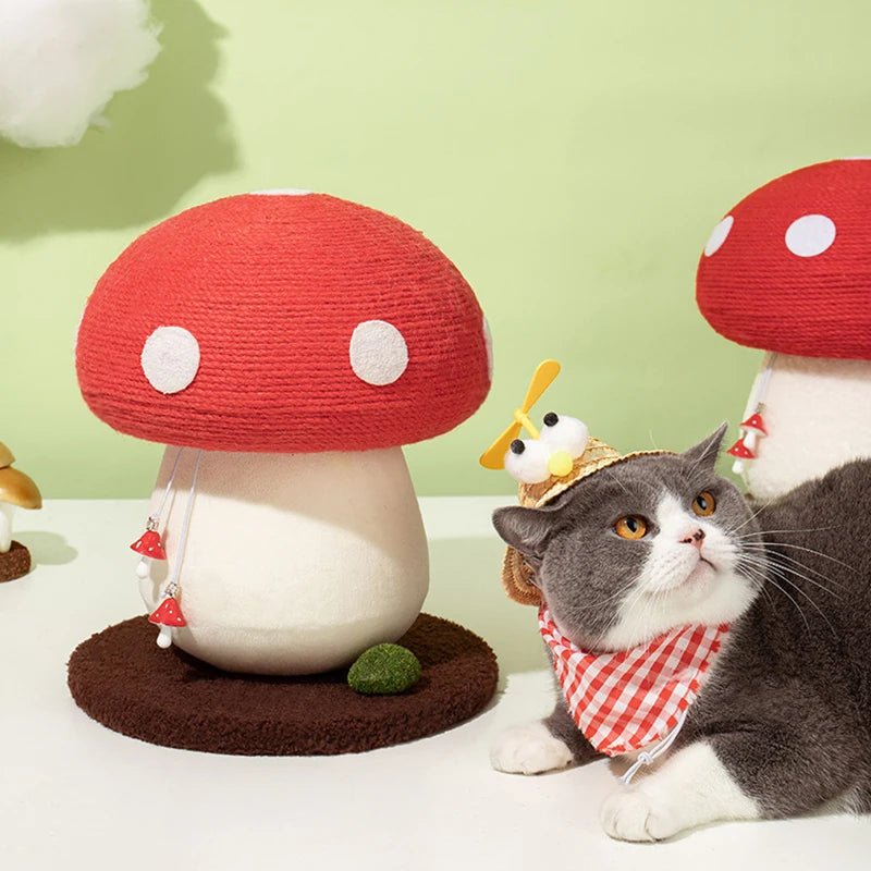 ShroomScratch • Mushroom Cat Scratcher