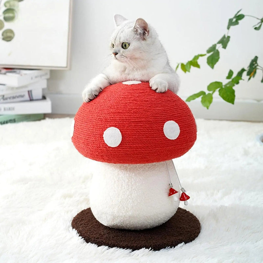 ShroomScratch • Mushroom Cat Scratcher