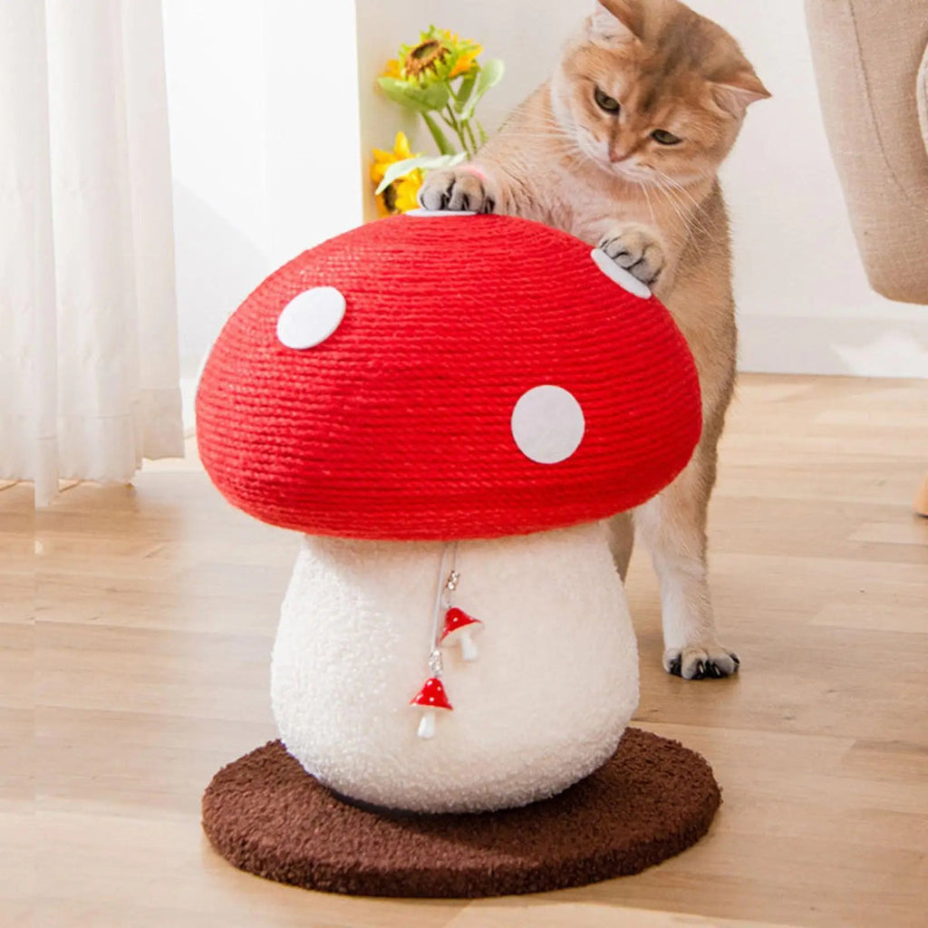 ShroomScratch • Mushroom Cat Scratcher