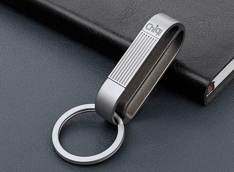 Avtoit | Titanium Alloy Men's Belt Buckle Keychain - Durable, Stylish, Non-Fading Lock
