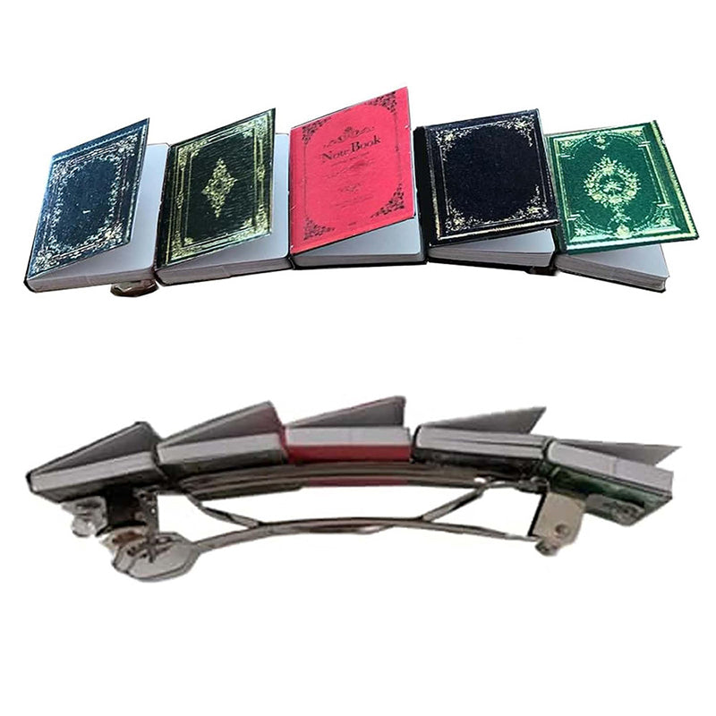Avtoit | Miniature Book Hairpin Barrette