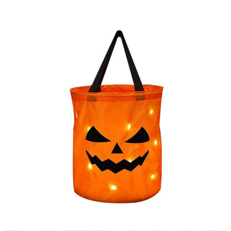 Avtoit | Personalized glowing pumpkin bag