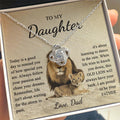 Avtoit | To my daughter dear knot necklace