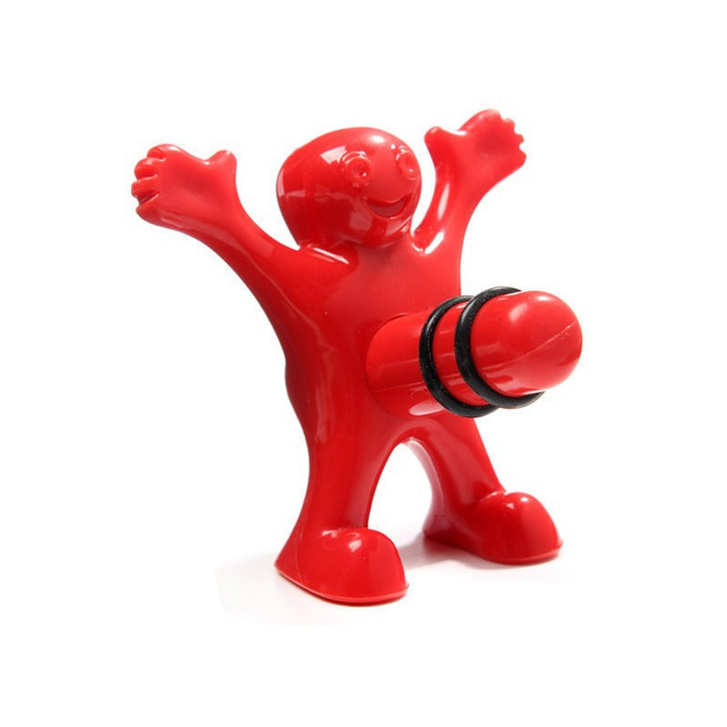 Avtoit | Happy Man Corkscrew - Bottle Opener, & Wine Stopper