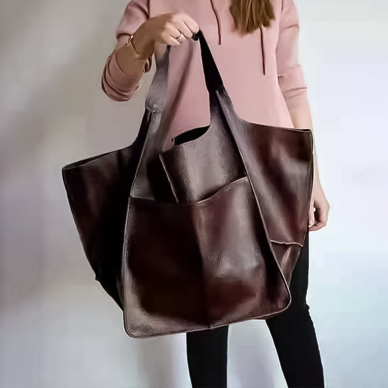 Avtoit | Oversized Leather Weekend Bags