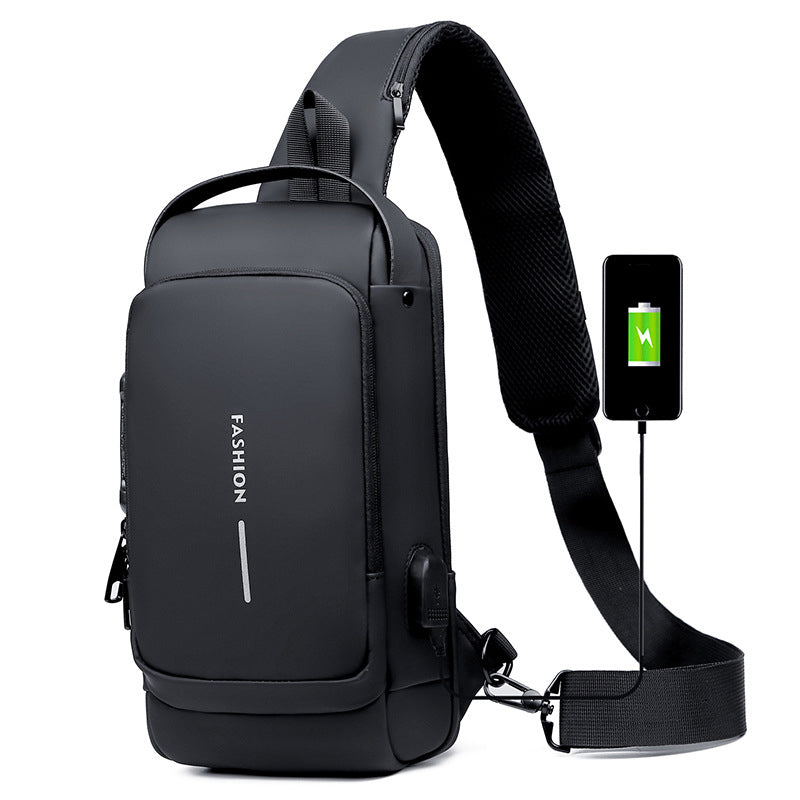 Avtoit | Theft-proof shoulder bag with USB charging port