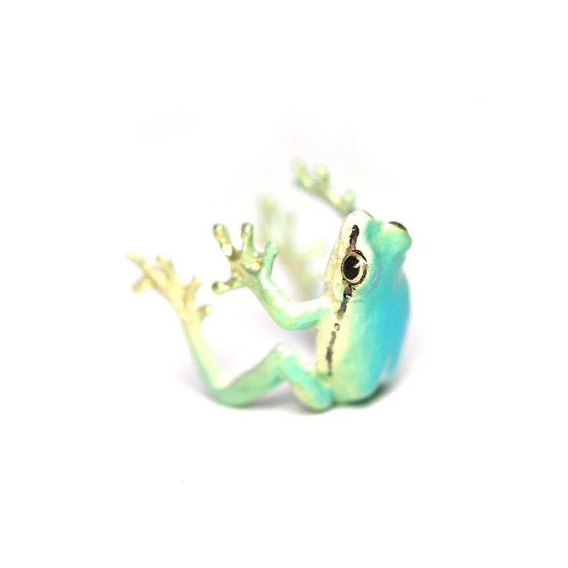 Avtoit | Latest-tree Frog Ring Earrings
