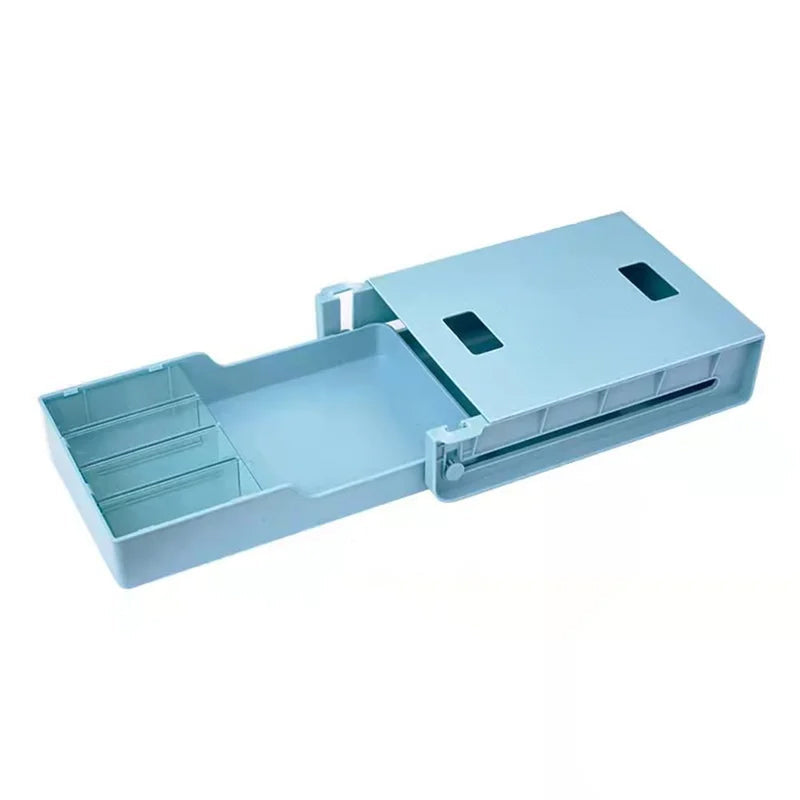 Under-Desk Drawer Organizer with 3 Removable Dividers
