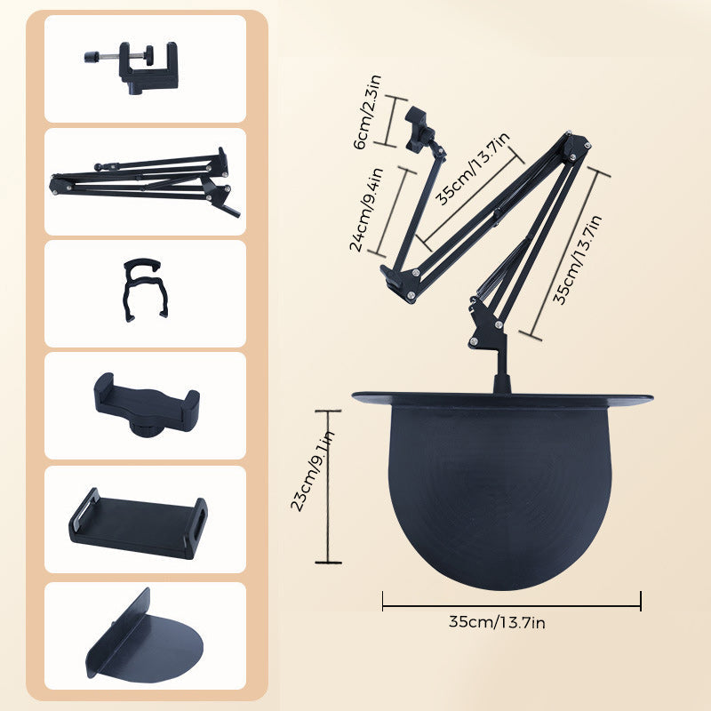 Avtoit | Extendable, concealed phone/tablet holder at the bed
