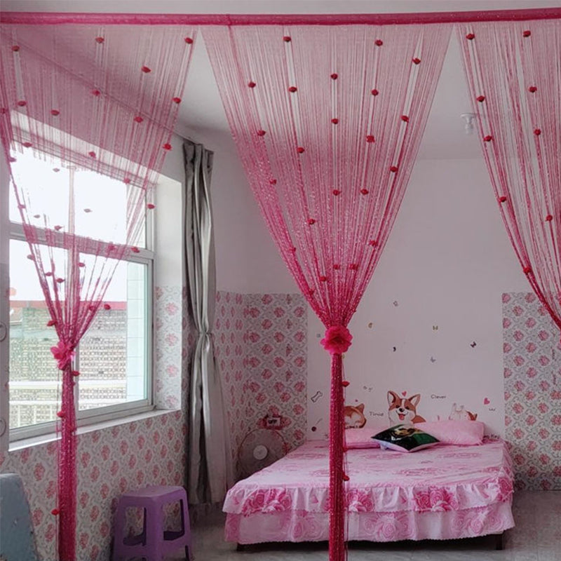 Avtoit | Rose Thread Door Curtain