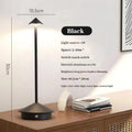 Avtoit | Elegant rechargeable metallic table lamp