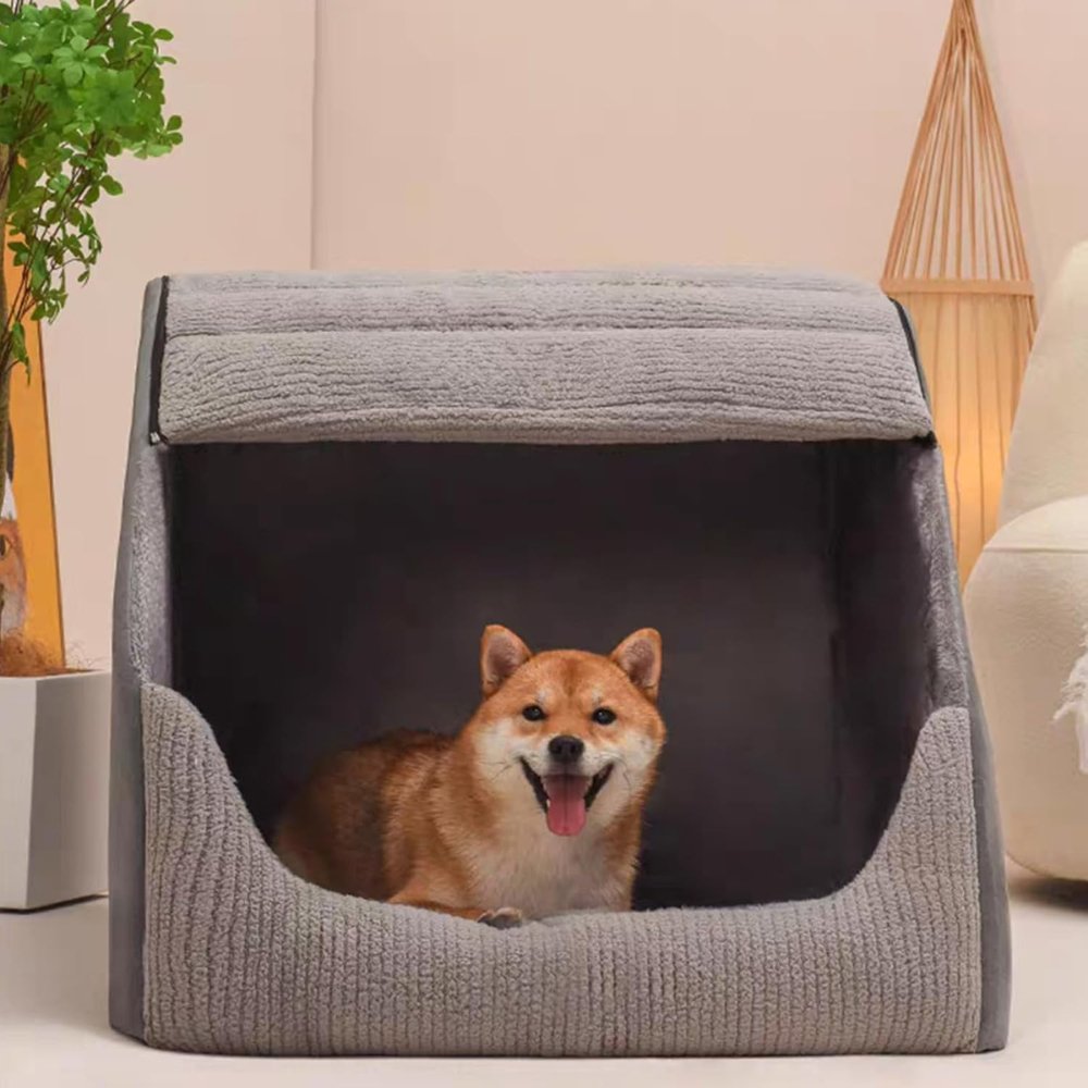 SnuggleHome  • Cozy & Warm Enclosed Bed for Dogs