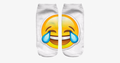 Avtoit | 3D smiling emoji fashion one-sided print cotton socks