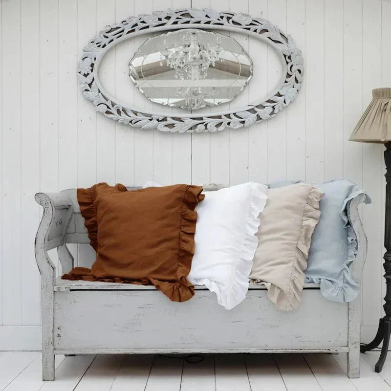 Avtoit | Soft Linen Ruffle Pillowcase