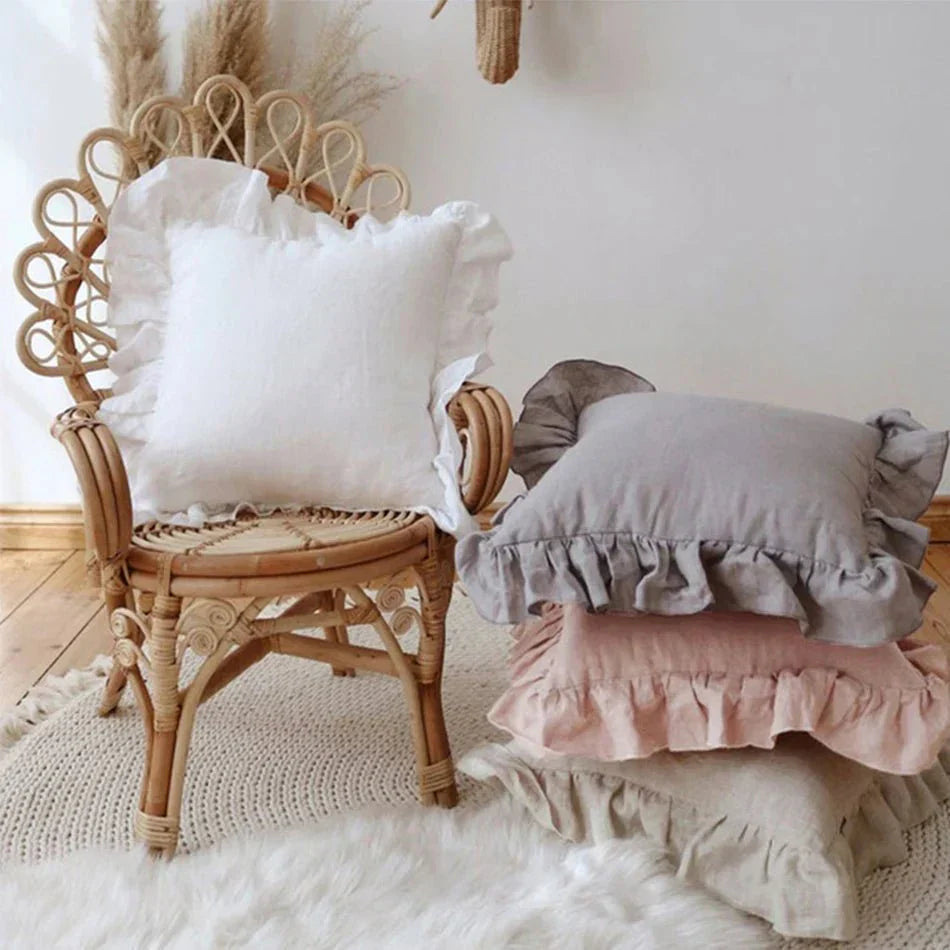Avtoit | Soft Linen Ruffle Pillowcase