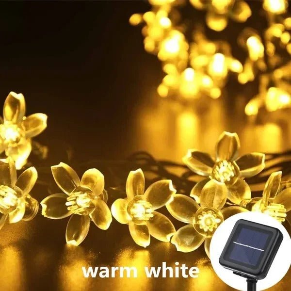 Avtoit | Solar Honey Bee String Lights - Waterproof Lights for Garden, Christmas, Wedding, Party Outdoor Lighting