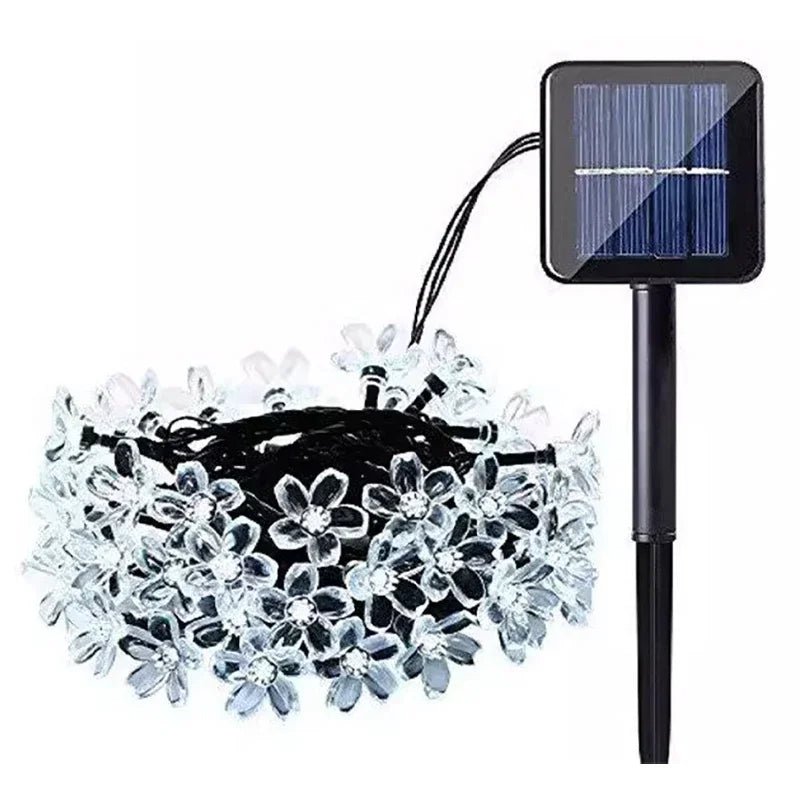Avtoit | Solar Cherry Blossom String Lights – Waterproof Fairy Lighting for Gardens, Weddings, Parties, & Christmas Décor
