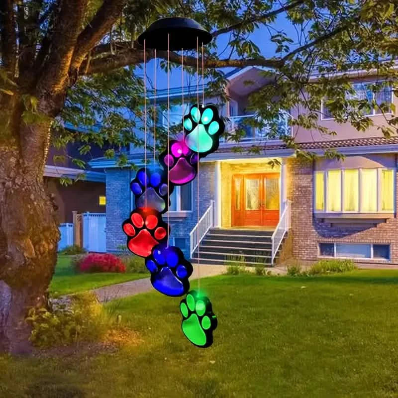 Avtoit | Solar Dog Claw Wind Chime Light