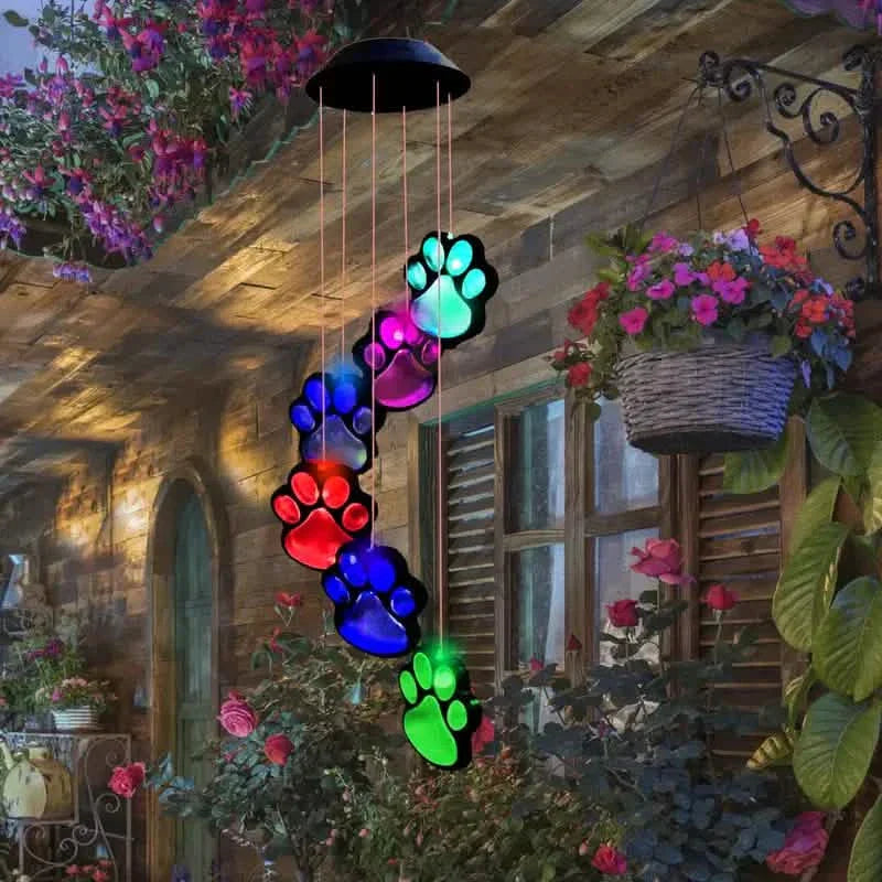 Avtoit | Solar Dog Claw Wind Chime Light