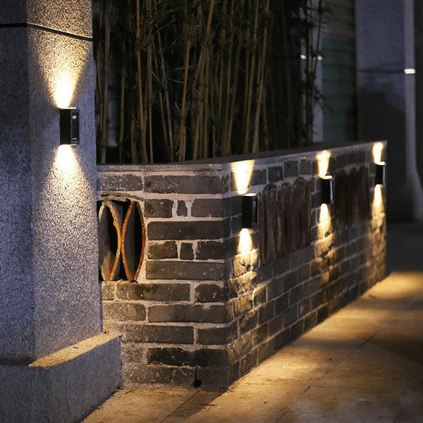 Avtoit | Wireless LED Solar Wall Lights Deluxe | Efficient and Cost-Saving Outdoor Lighting