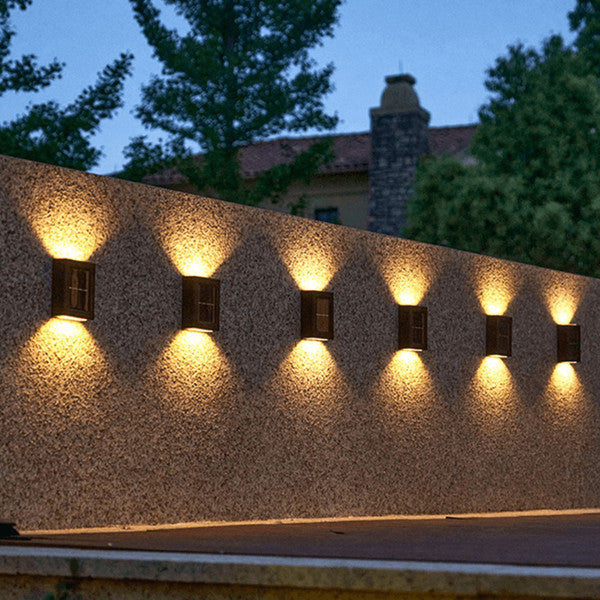 Avtoit | Wireless LED Solar Wall Lights Deluxe | Efficient and Cost-Saving Outdoor Lighting