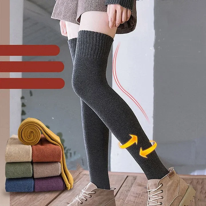 Avtoit | Non-slip Over-the-knee stockings made of cotton with silicone