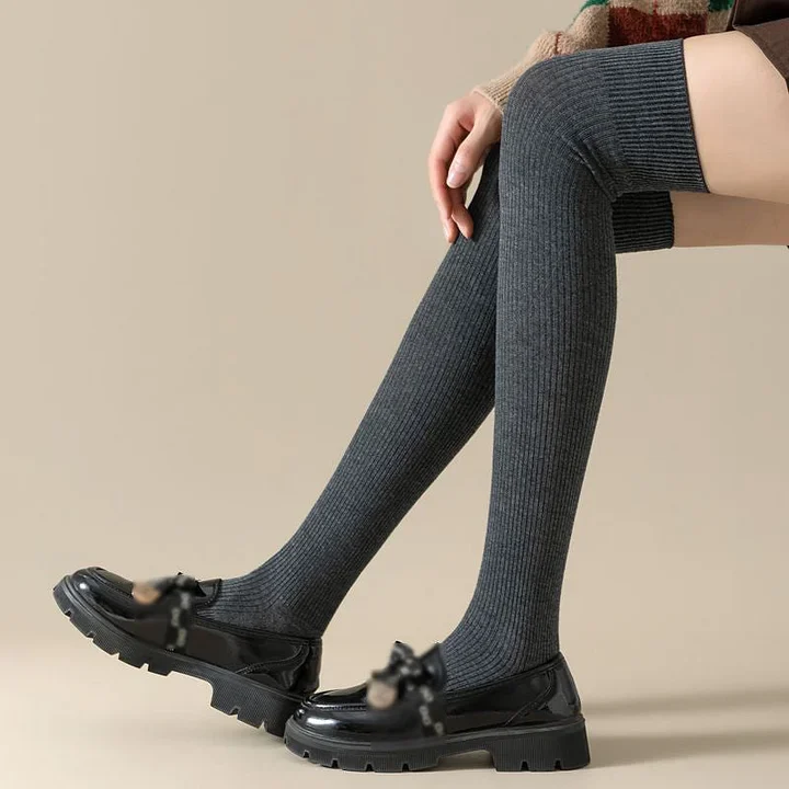 Avtoit | Non-slip Over-the-knee stockings made of cotton with silicone