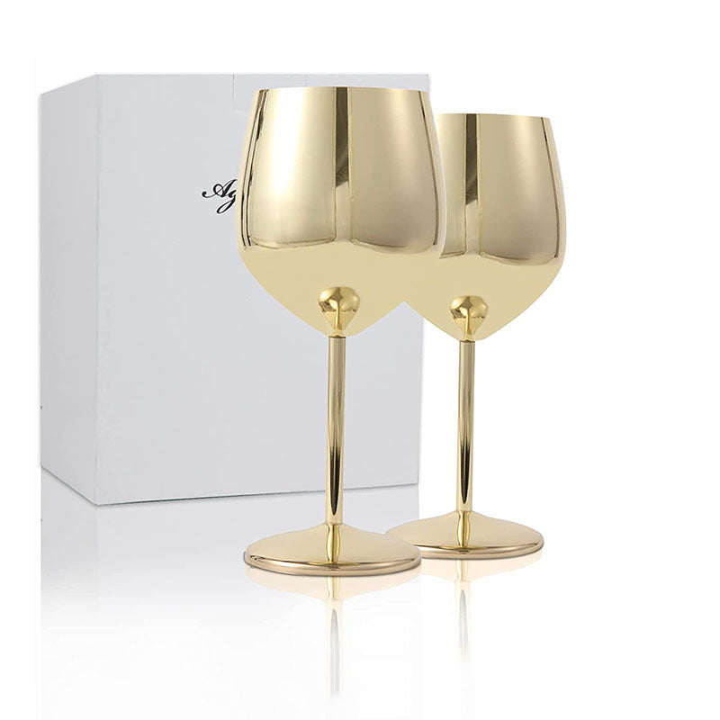 Avtoit | 500ml Stainless Steel Wine Glasses