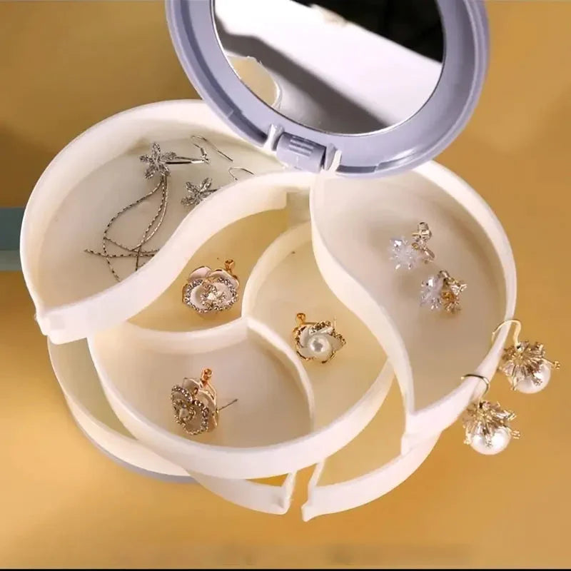 Avtoit | Perfect Gift-4 Layer Rotatable Jewelry Storage Box