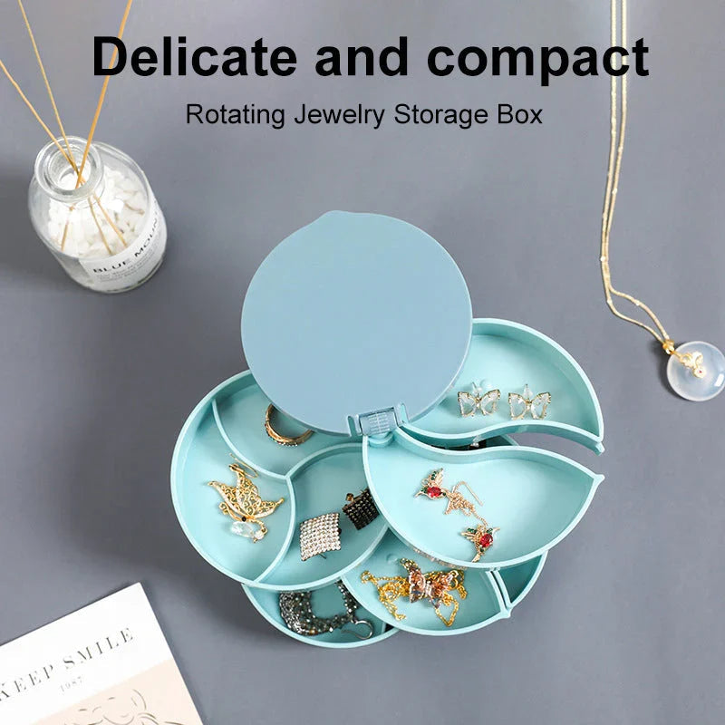 Avtoit | Perfect Gift-4 Layer Rotatable Jewelry Storage Box